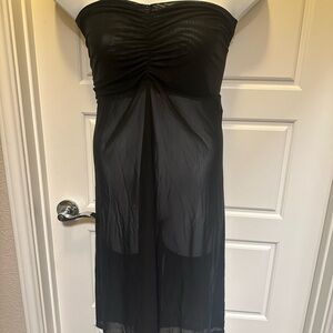 Versatile swim coverup dress or skirt